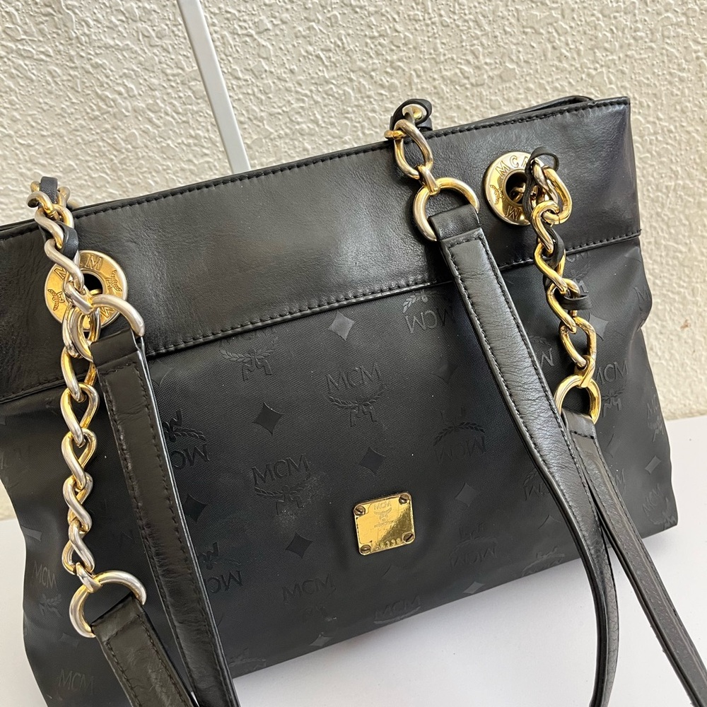 MCM Black Leather Women's Bag - Picture 2 of 14